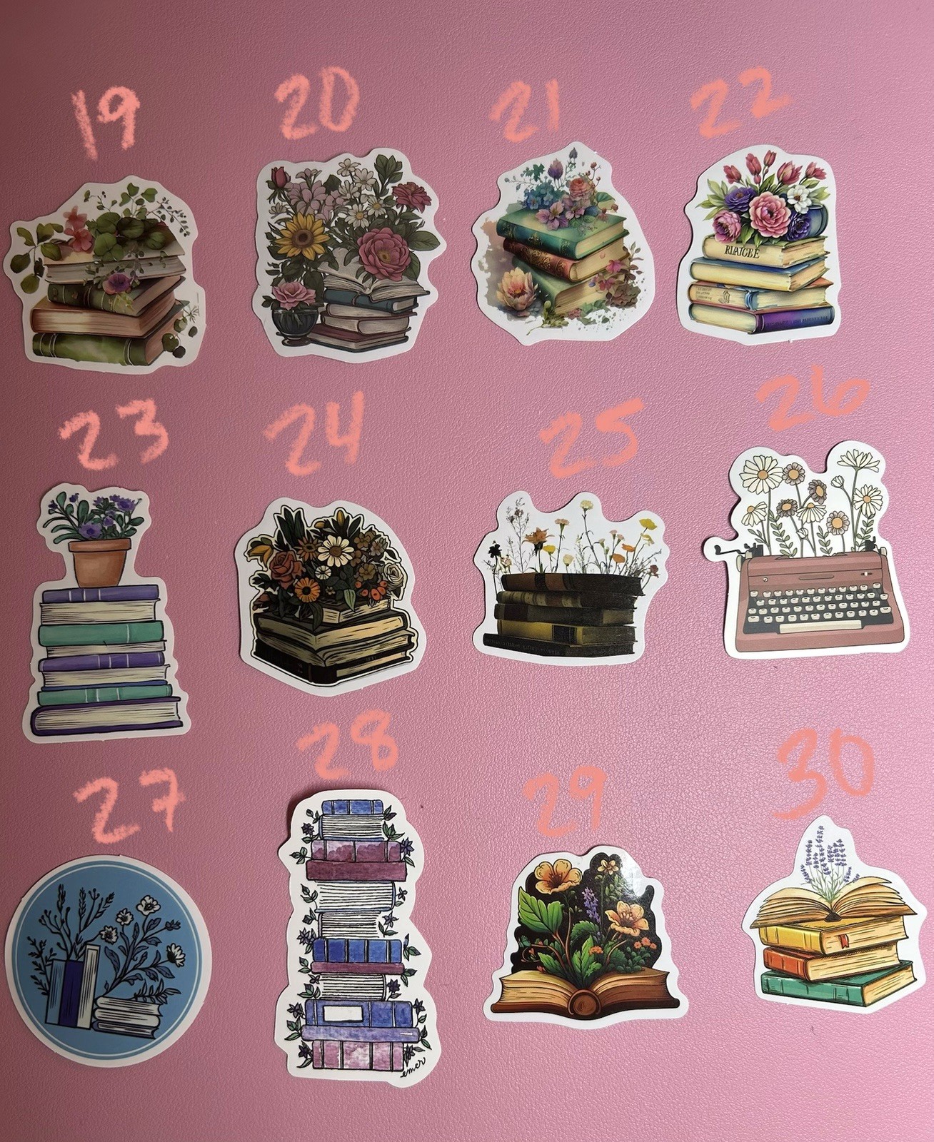 Book Stack Reading Books Stickers