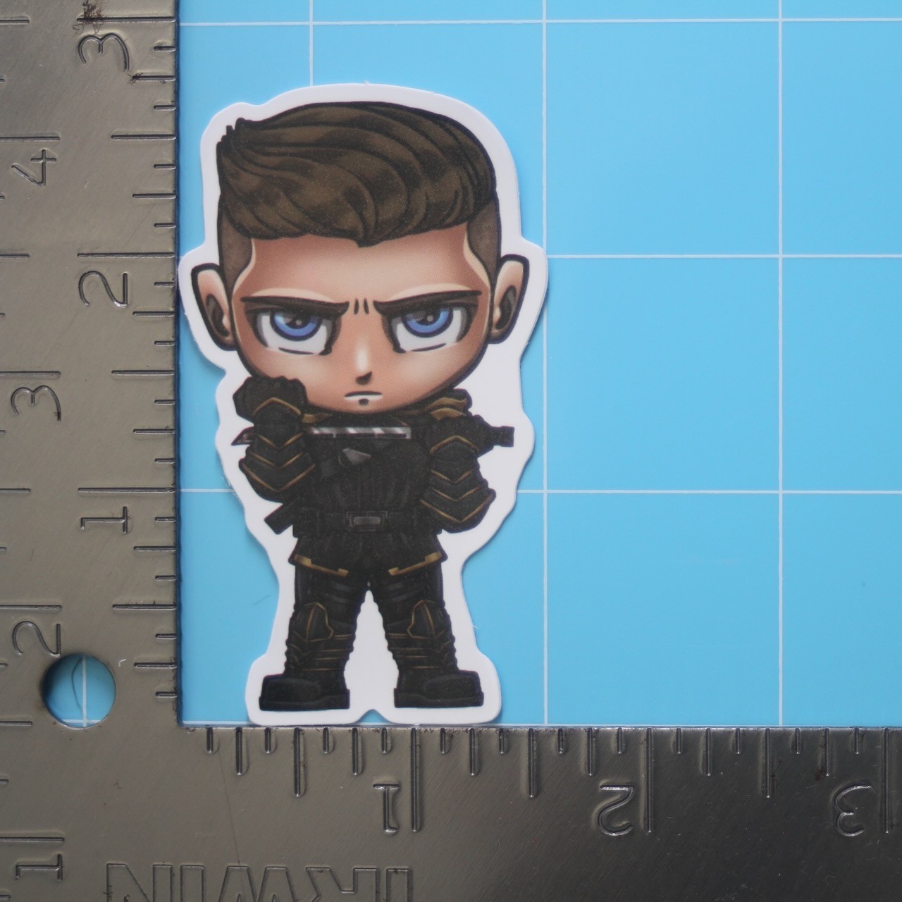 Marvel Universe Sticker (HAWKEYE RONIN) MCU Superheroes, Gloss PVC Decal