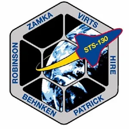 STS-130 Nasa Endeavour Sticker Decal M564