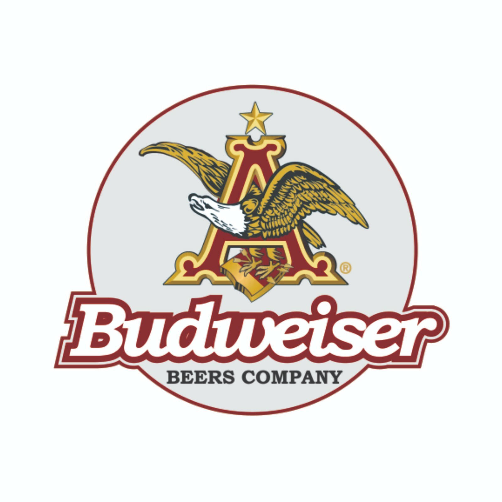 Budweiser Beer Decal Bumper Sticker