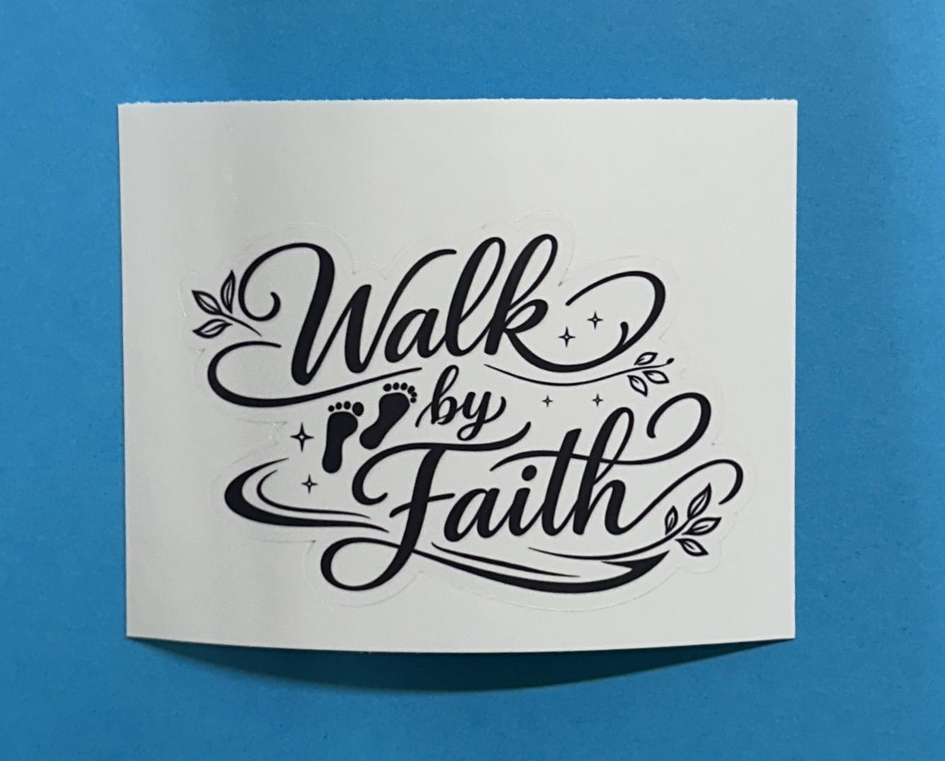 12 Pc Christian Faith Vinyl Sticker Pack