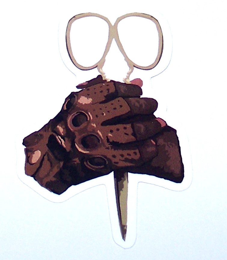 Vudu-Us – Cut Sticker Decal NBC Clothing Co. "WATCH YOURSELF" Jeepers Creepers