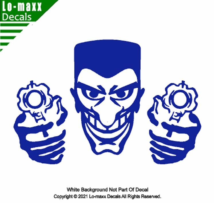 Gangster With Guns Sweet New Design Superior Quality Art Die Cut Vinyl Decal