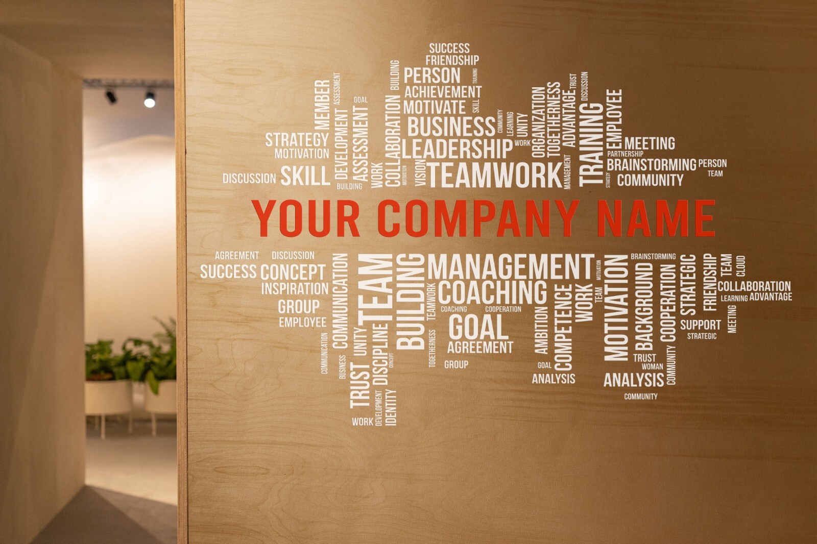 Big Customizable Office Wall Decal, Motivational, Inspirational Custom Art se227