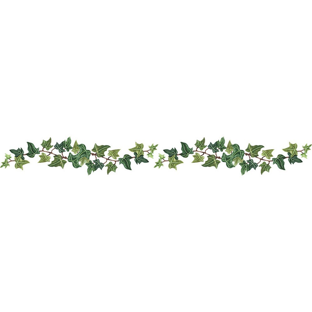 Green Vine Leaves Stickers Living Room DIY Wall Stickers Decal Mural Decoration
