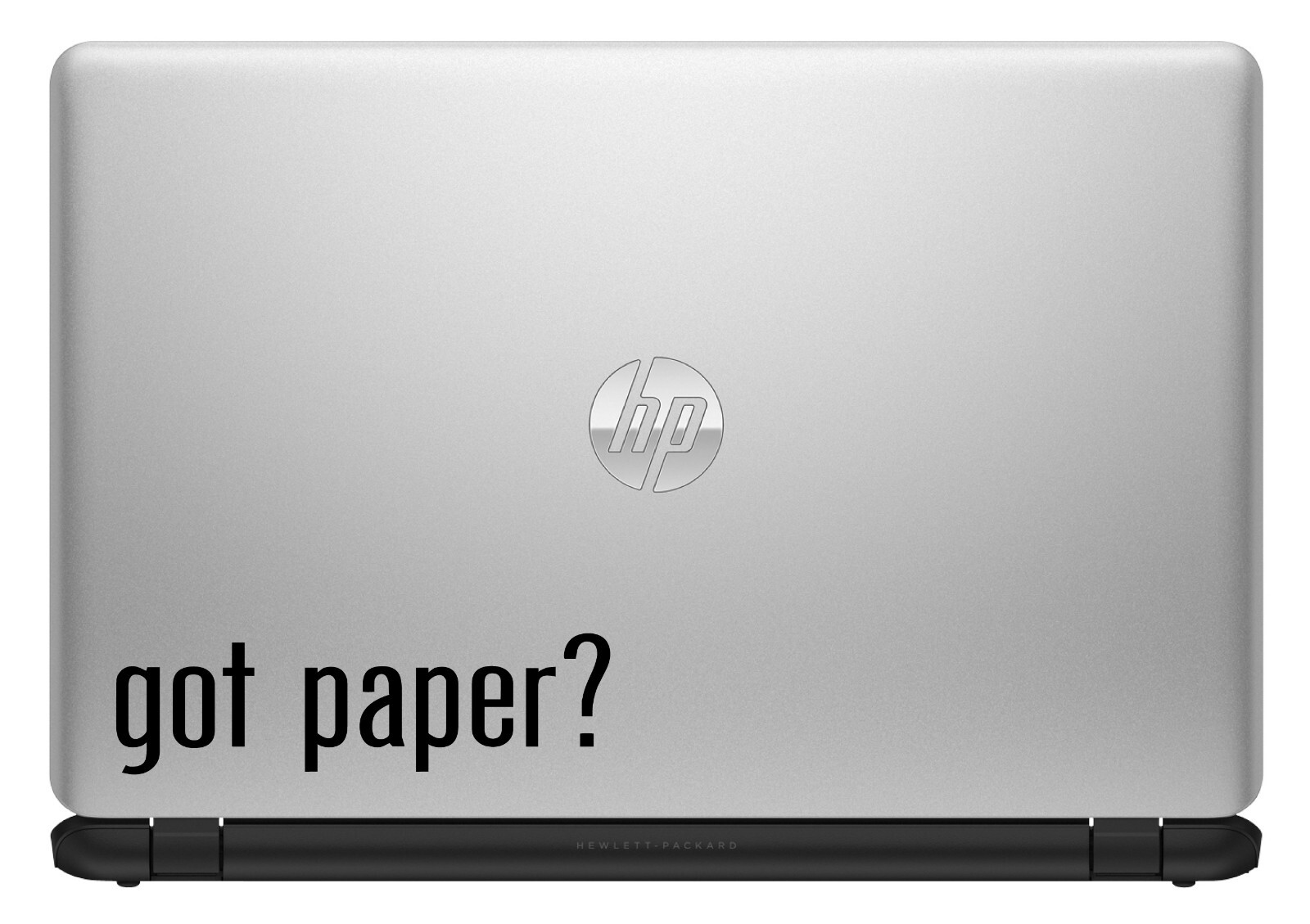 Got Paper? Custom Vinyl Sticker / Decal Art Draw Sketch Craft Copy Print
