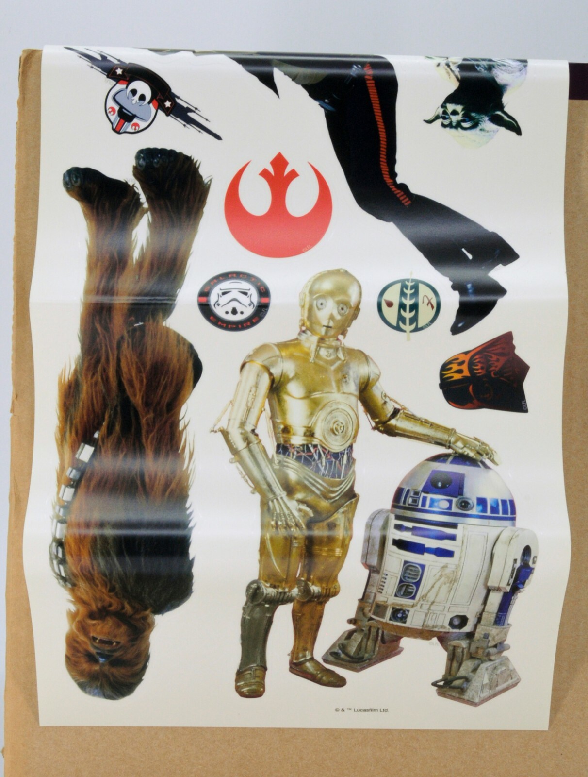 DISNEY 31 NEW CLASSIC STAR WARS WALL DECALS MOVIE STICKERS WALL DECORATIONS