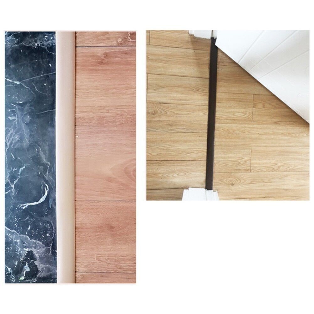 Flooring Threshold PVC Flat Floor Transition Strip Laminate Floor Door 4M