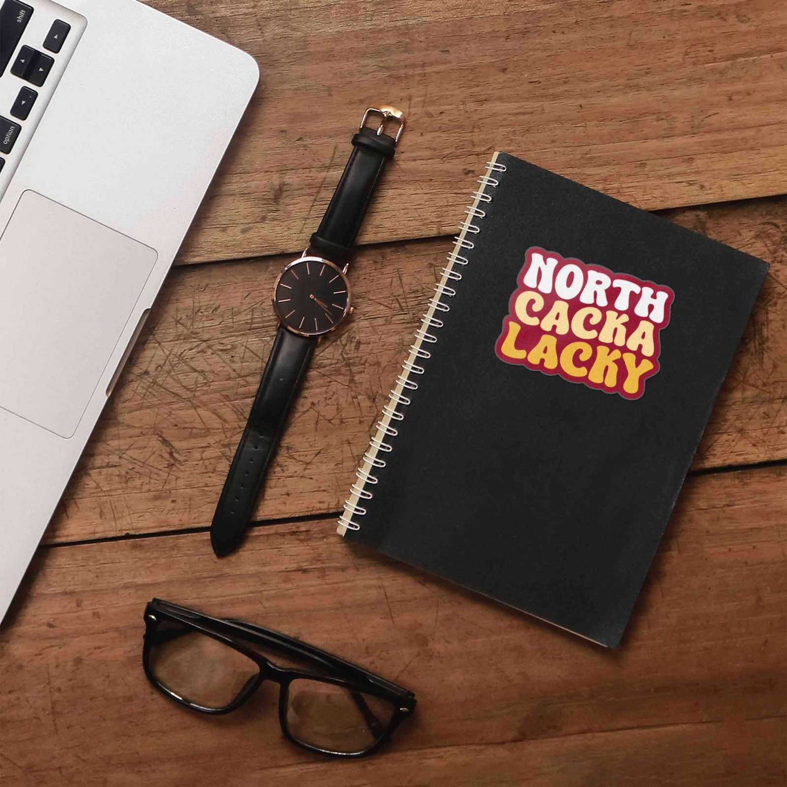 North Cackalacky Funny North Carolina Sticker – Cute NC Decal