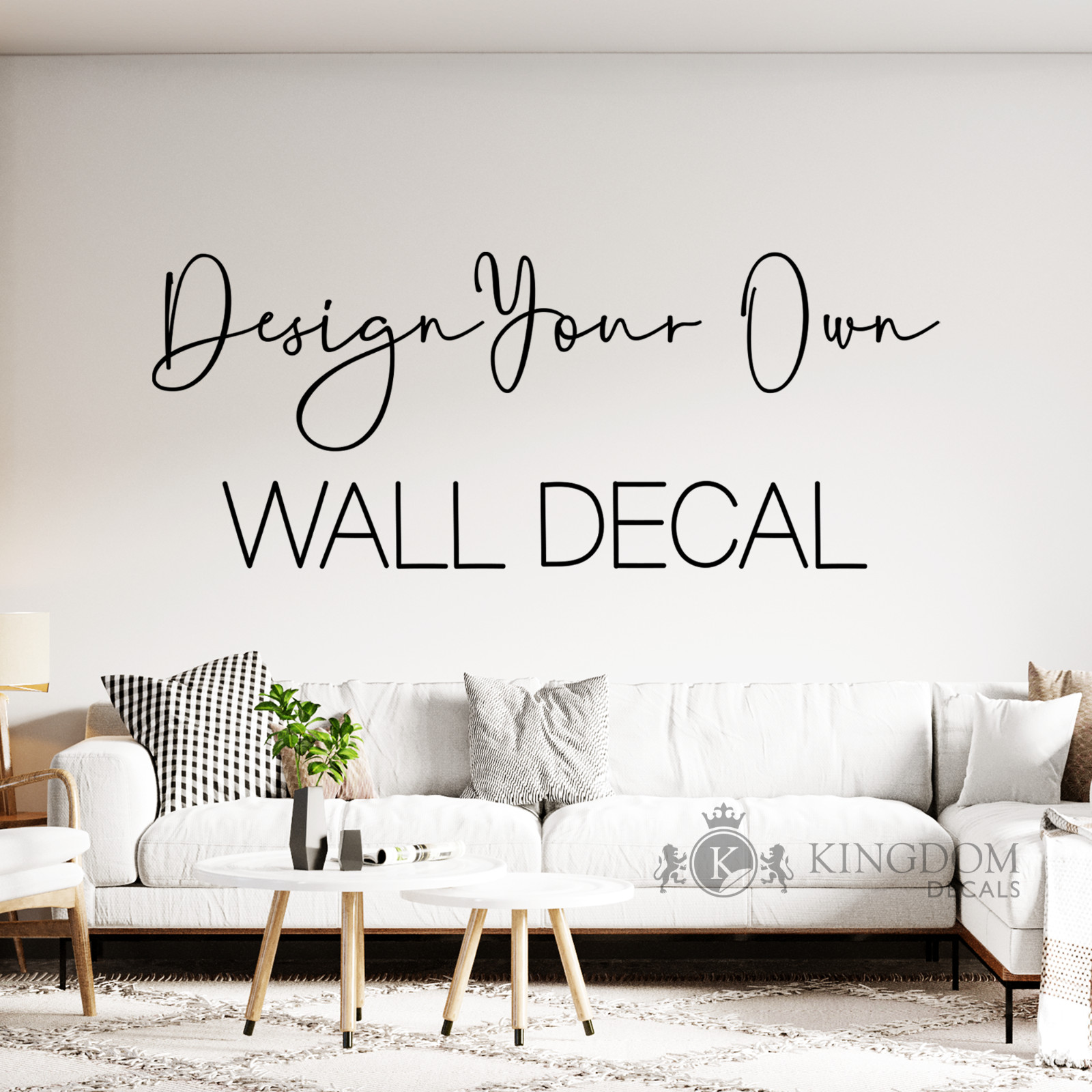 Custom Wall Decal | Personalized Wall Sticker, Create Your Own Quote