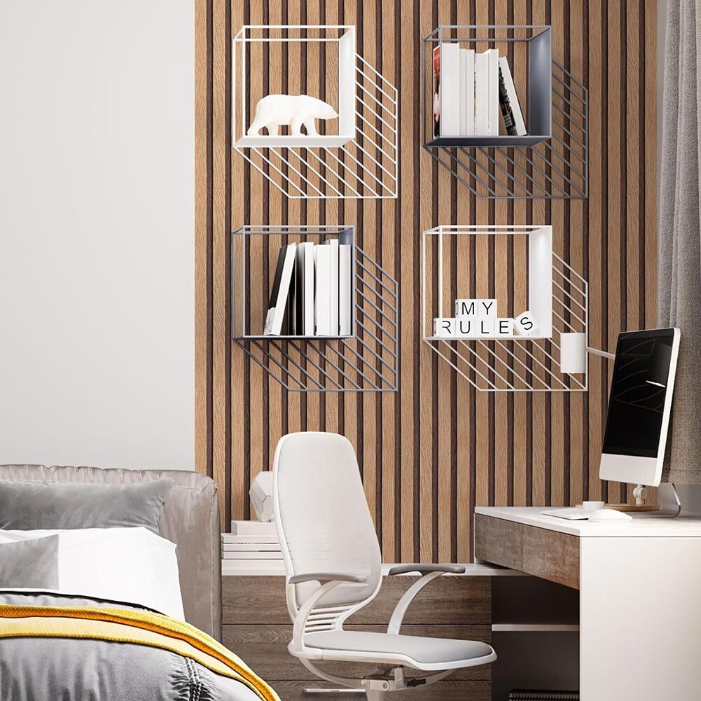 45CM*3 Meters Waterproof Imitation Wood Grain Wall Stickers For Wall Renovation