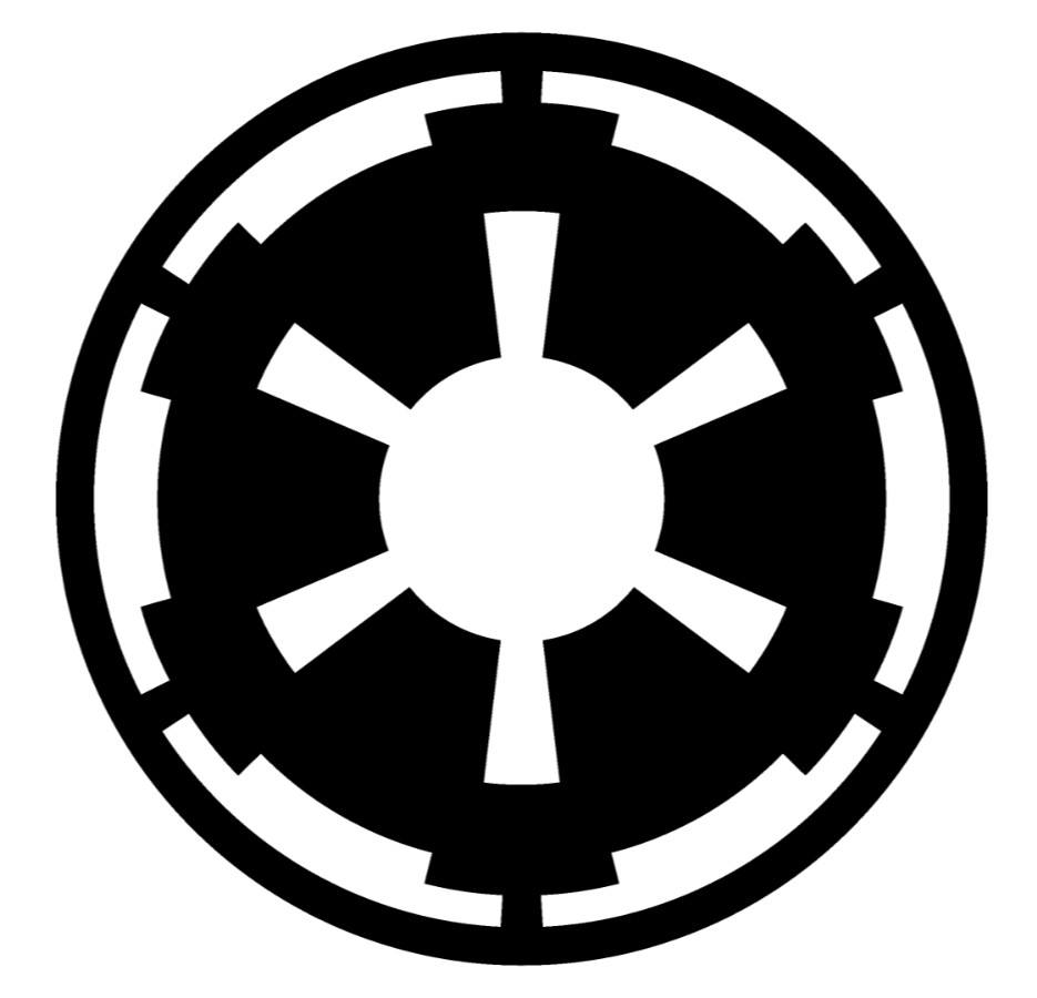 STAR WARS LOGO GALACTIC EMPIRE STICKER VINYL DECAL CAR WINDOW G02