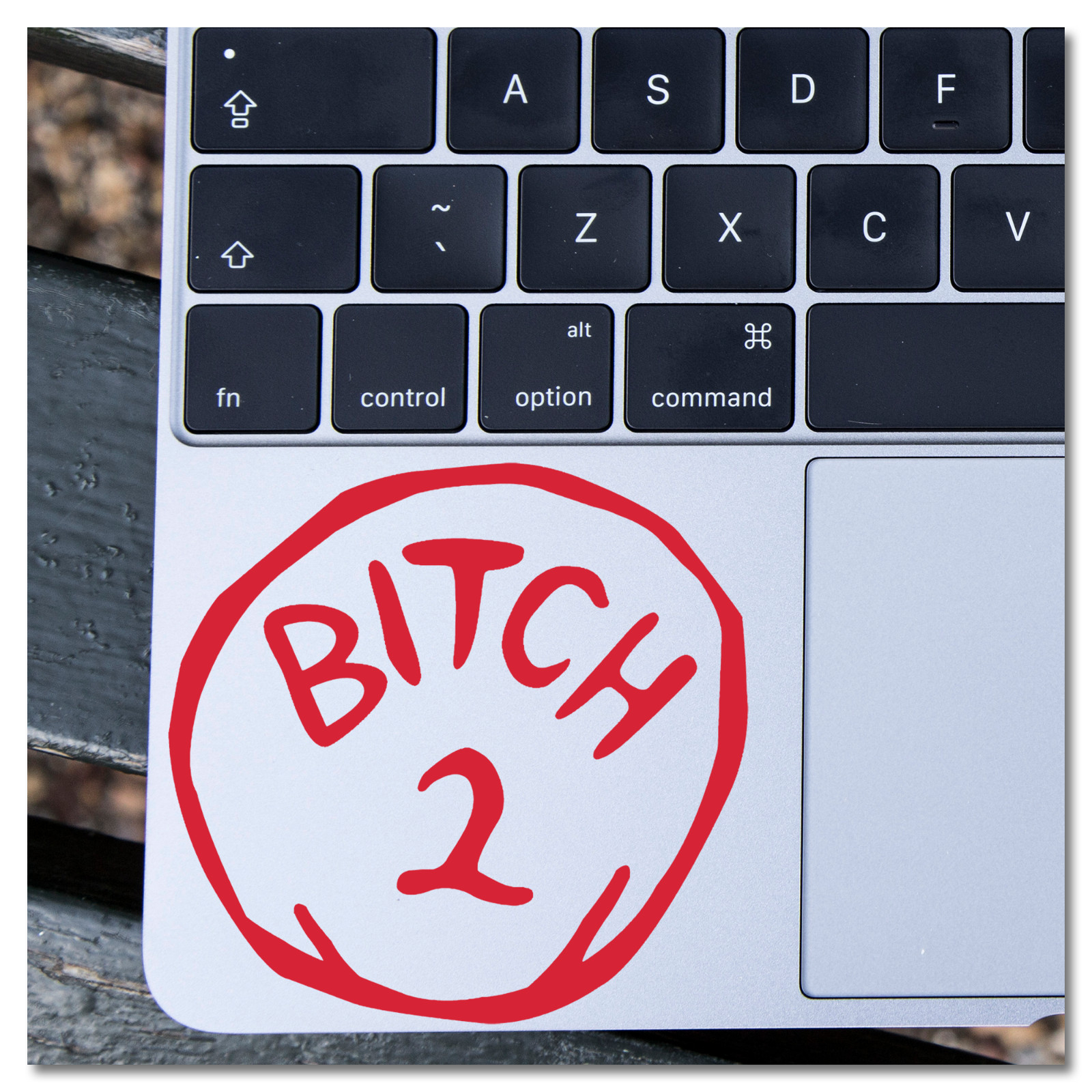 6" Humorous Dr. Seuss B*tch 2 Vinyl Decal Sticker