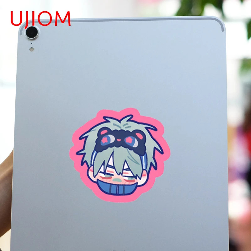 UJIOM Wall Sticker for Alien Stage Realistic Funny Decor Delicate Fashionable