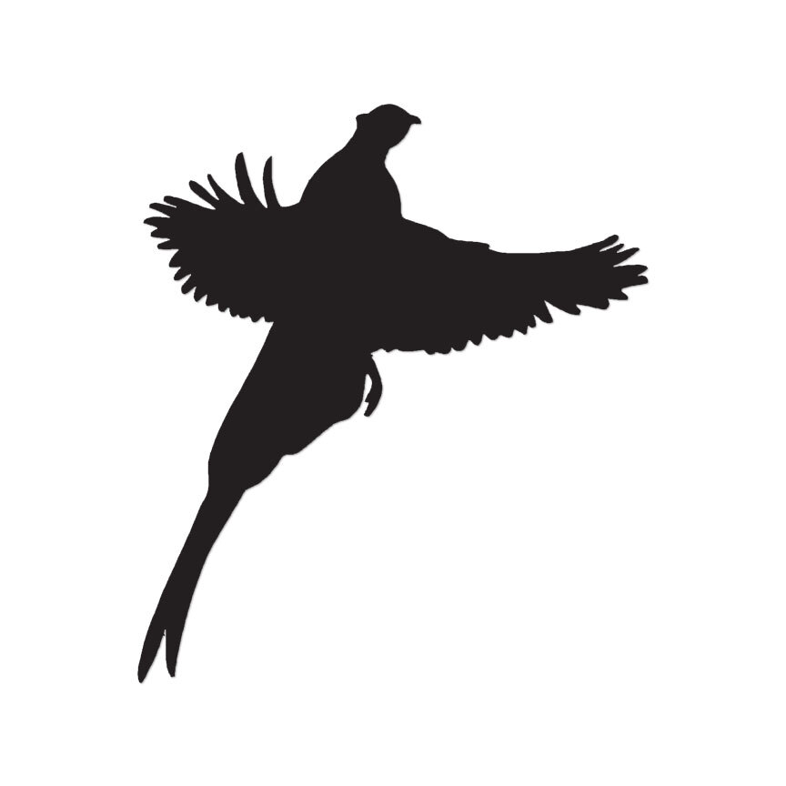 Pheasant Quail – Vinyl Decal Sticker – Multiple Color & Sizes – ebn950