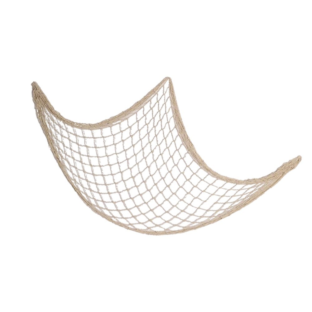 Lightweight Cotton Fishing Net Wall Hanging for Room DIY Photo Display