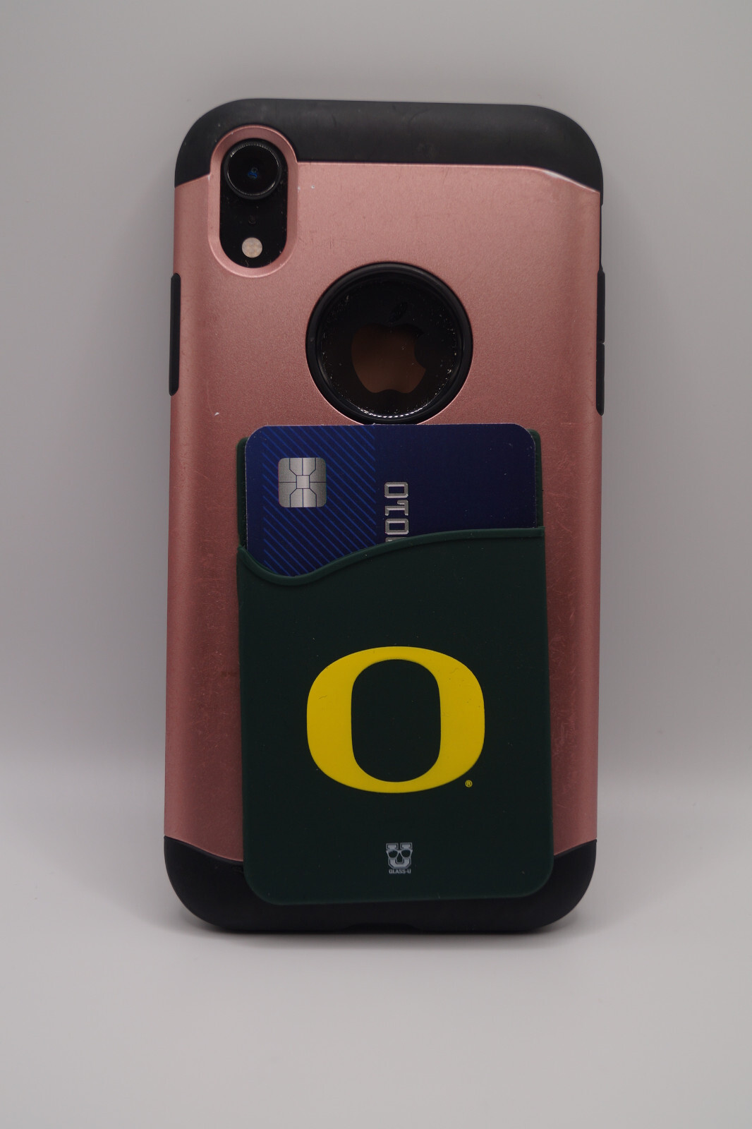 Universal Adhesive Pocket Stick On Phone Wallet Card Holder University Of Oregon