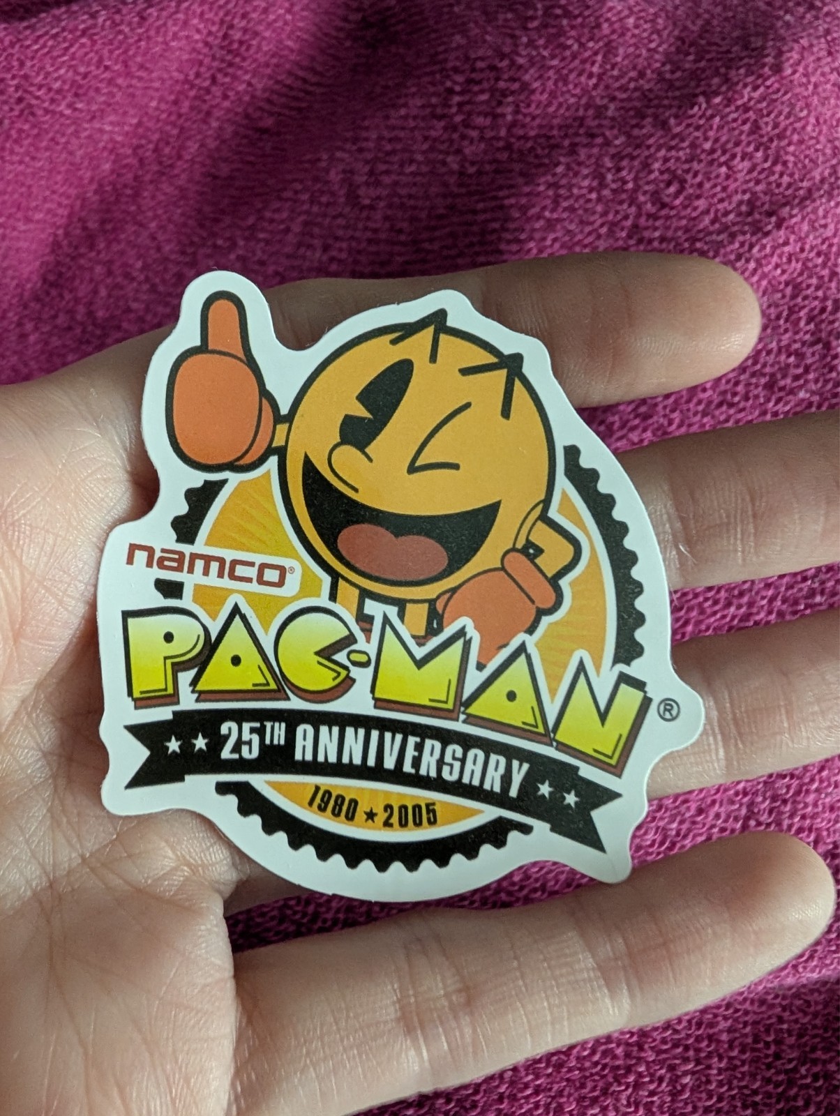 Pac-Man Sticker – Retro Arcade, Video Game, Blinky, Ghost, Pinky, Clyde
