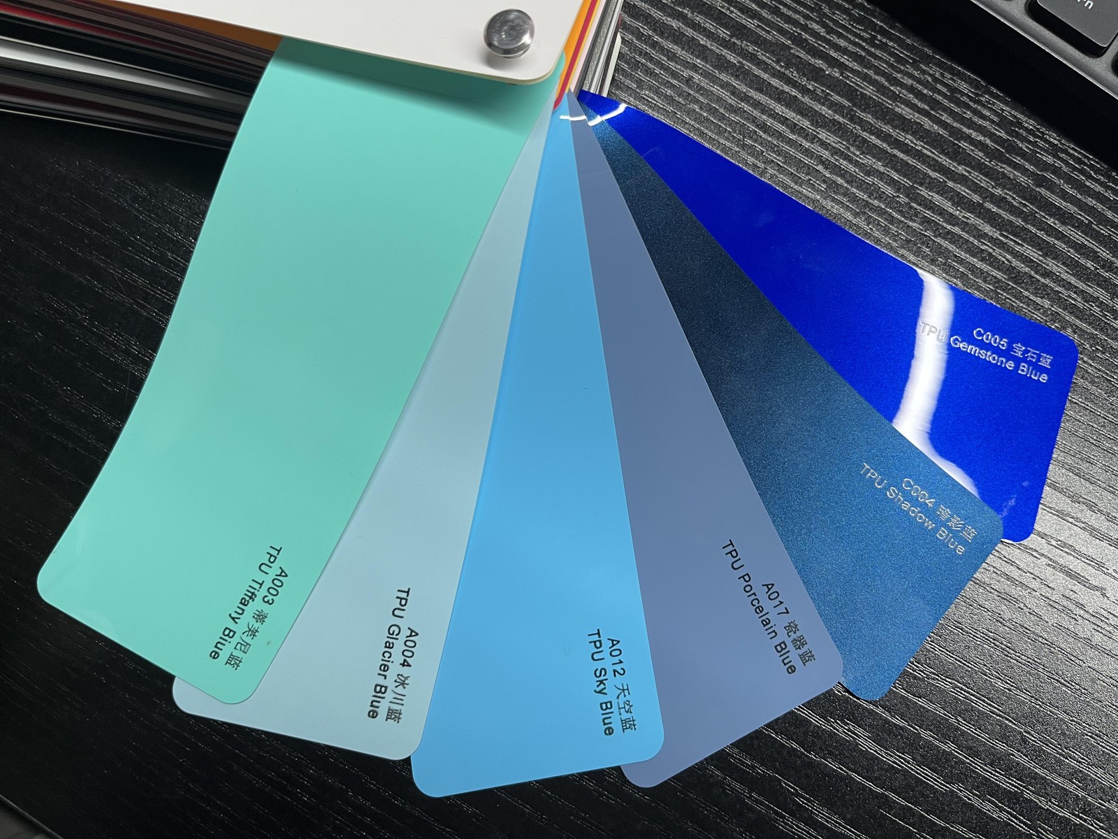 For Cybertruck PreCut Paint Protection Film TPU PPF Wrap Color Multicolor-Blue