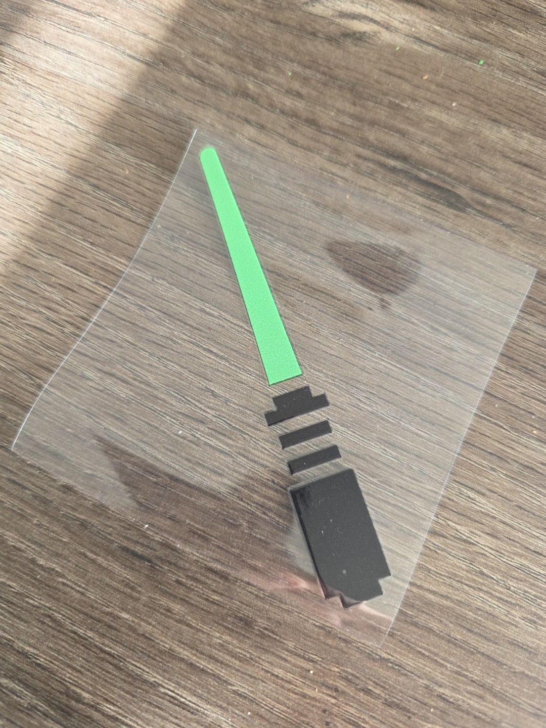 Starwars Lightsaber UV DTF Decal Sticker Waterproof Raised Made In USA