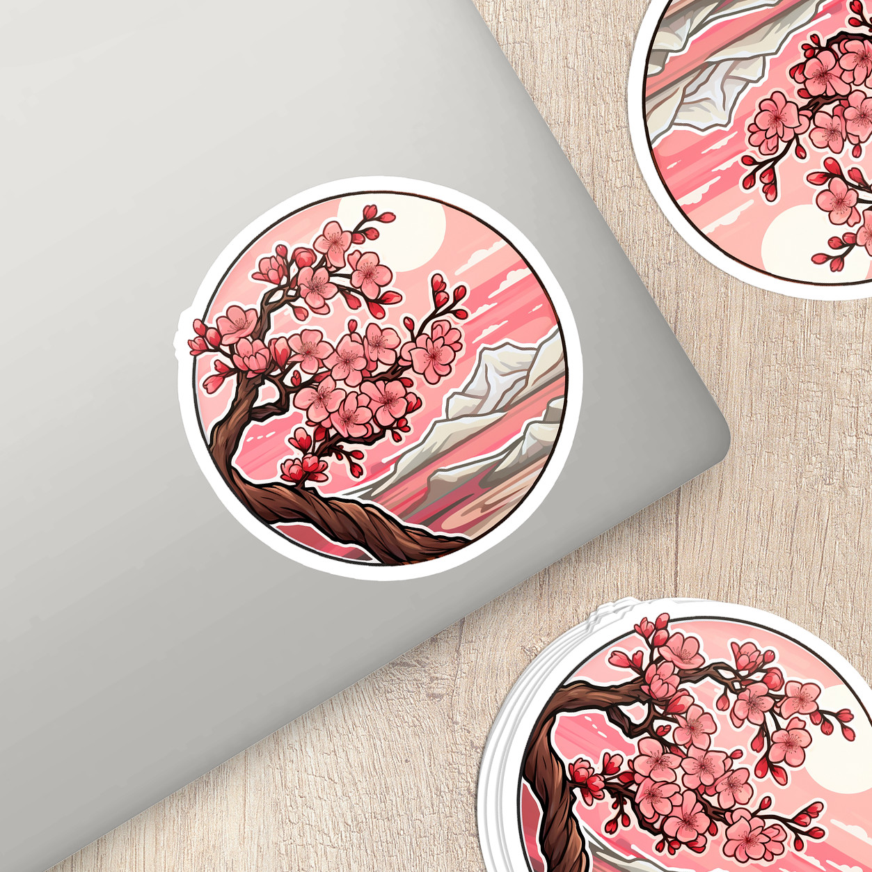 Copy of Cherry Blossom Vinyl Sticker – Embrace Nature's Beauty Anywhere You Go!