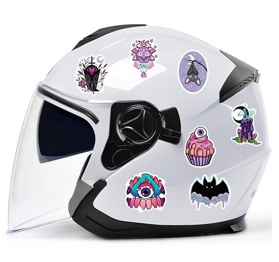 200pcs SPIRITUAL Stickers Pack,Crystal Potion Gothic Halloween Stickers, #225236