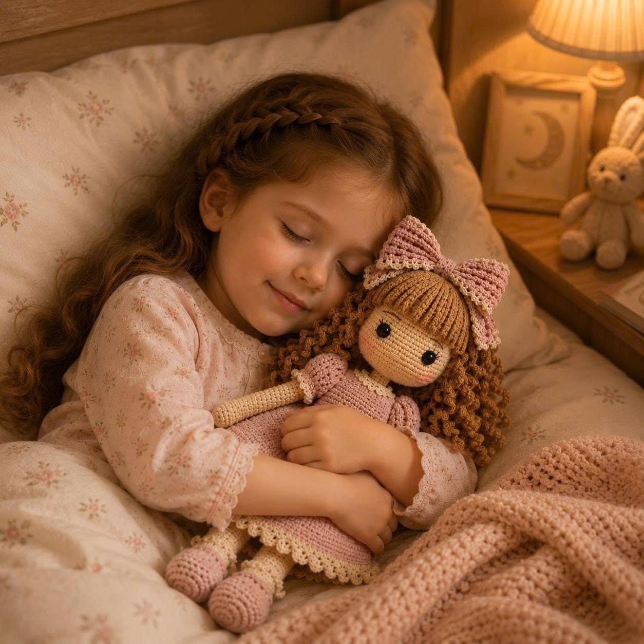 Handmade Custom Crochet Doll Personalized Amigurumi Plush Gift