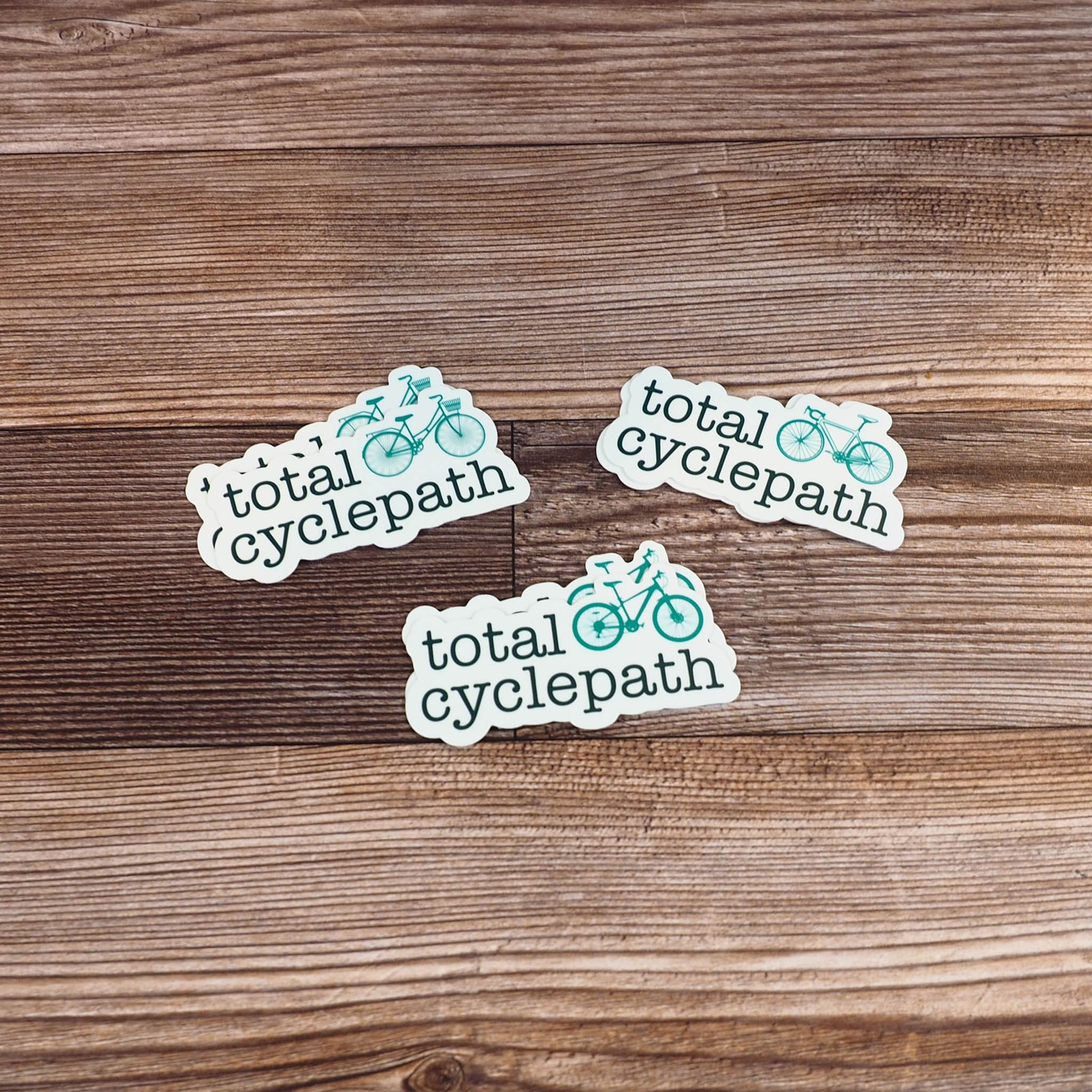 Total Cyclepath Biking Sticker – Bike Decal for Laptop & Water Bottle