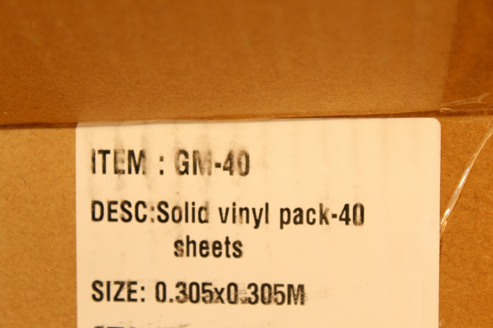 SNC Tuning Adhesive Assorted Gloss Color 12"x12" 40pk Mixed Vinyl Sticker Sheet