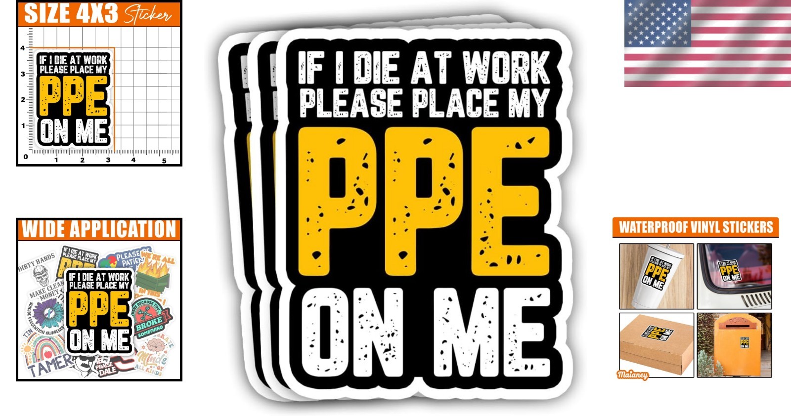 Whimsical 3-Piece Electrician Sticker Set – Ideal for Laptops and Water Bottles