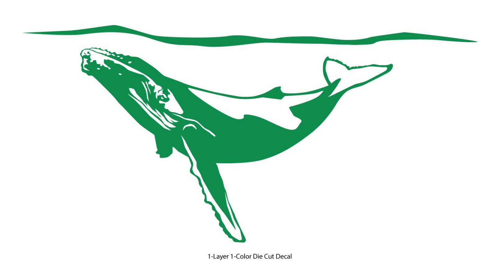 Sea life – Ocean Gray Whale 3 Outdoor Window Decal Vinyl Sticker 6Yrs Film
