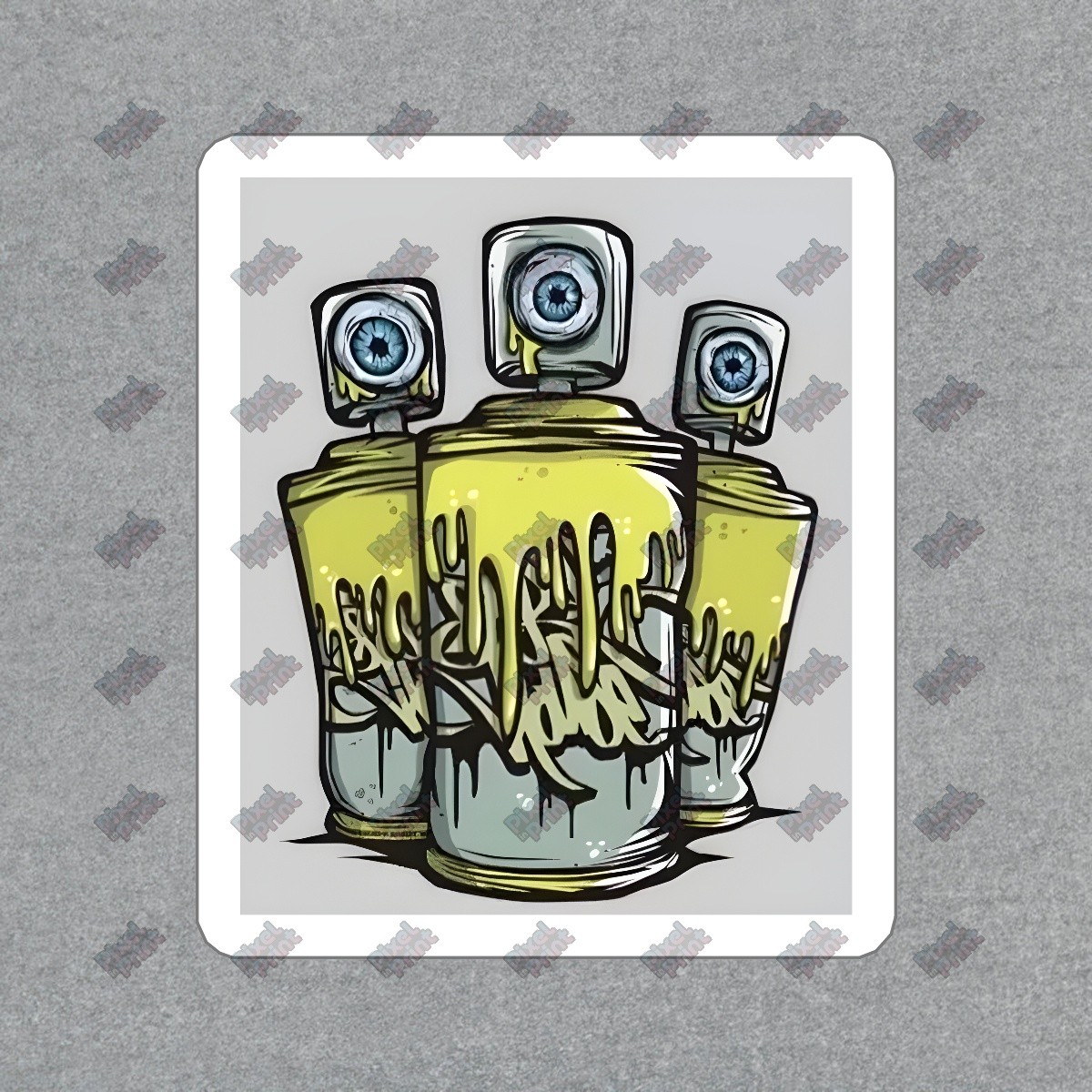Cool Graffiti Spray Can Vinyl Sticker Unique Street Art Decal Perfect #930495
