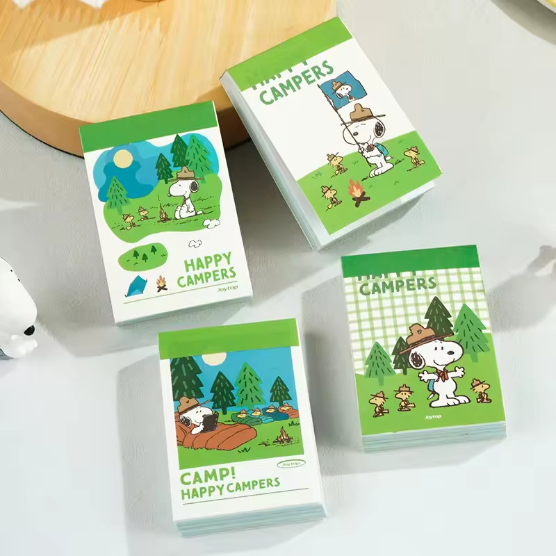 48 PEANUTS SNOOPY-BEAGLE SCOUTS Inspired Stickers, – Phone, Water Bottle, Laptop