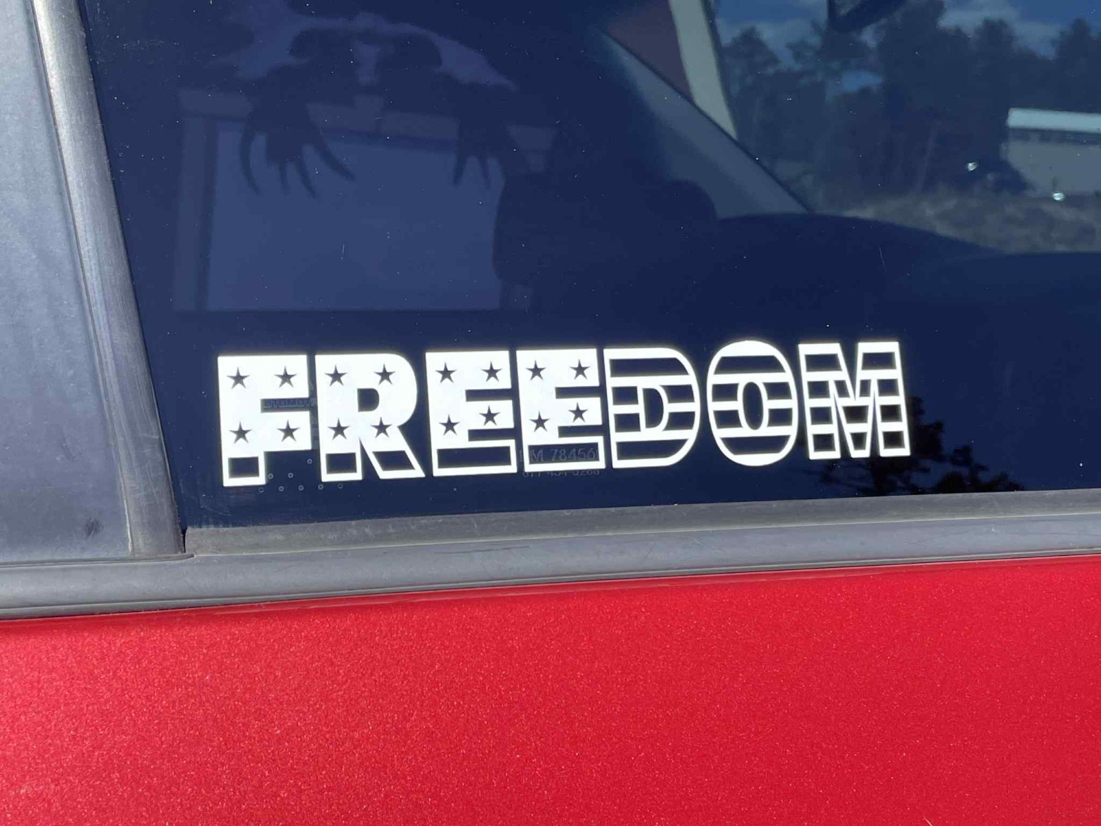 FREEDOM Vinyl Decal Sticker -Buy 2 Get 1 FREE – USA Charlie Kirk