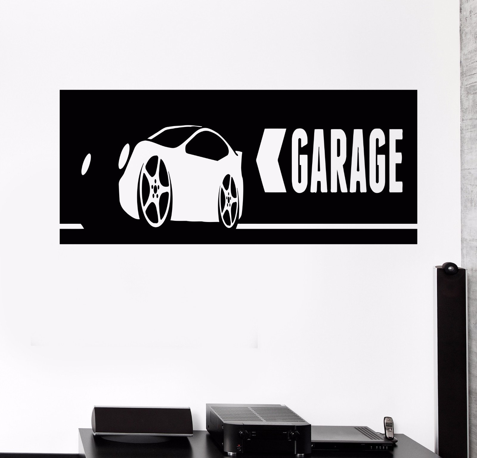 Vinyl Wall Decal Garage Car Service Parking Driver Stickers (267ig)