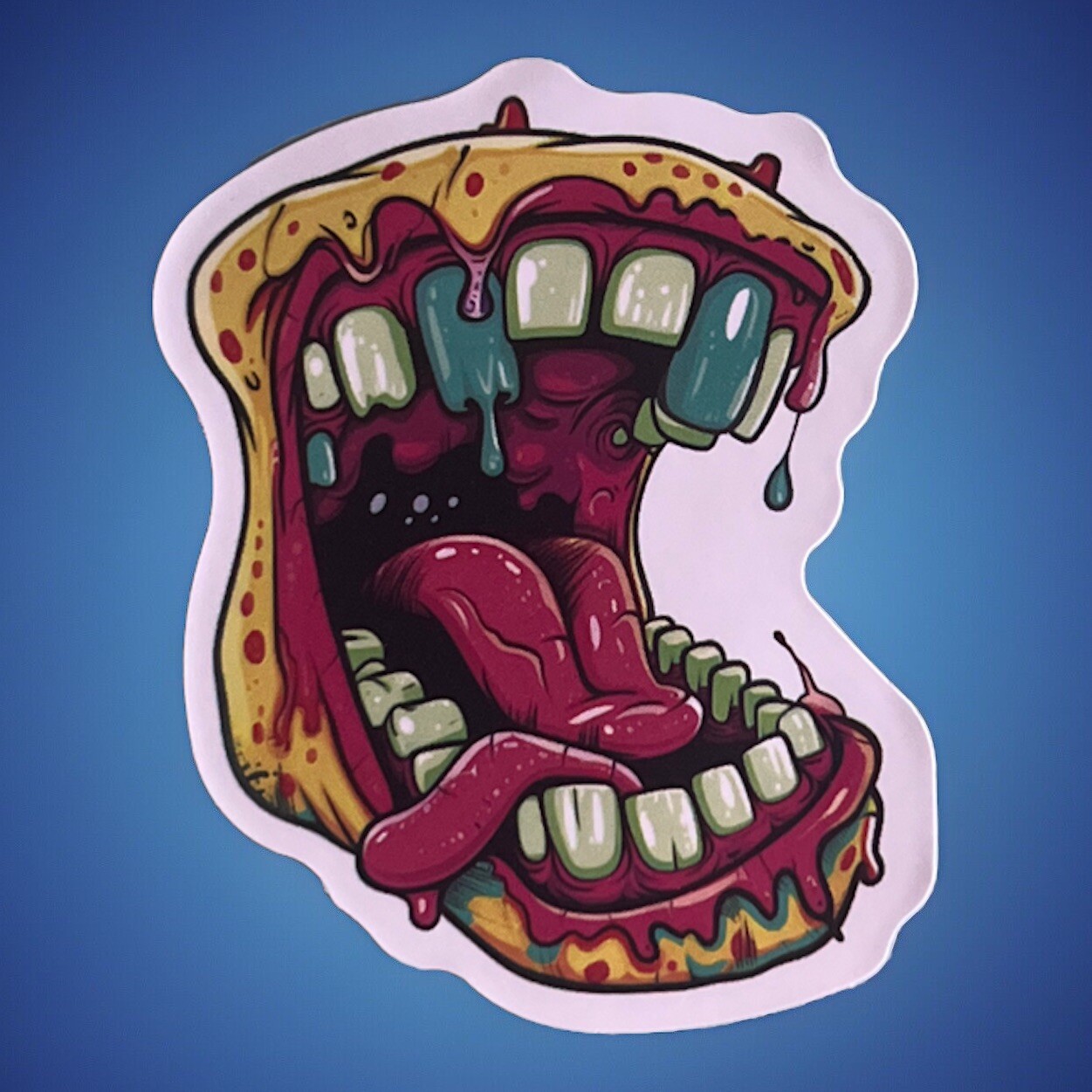 Graffiti Mouth Sticker