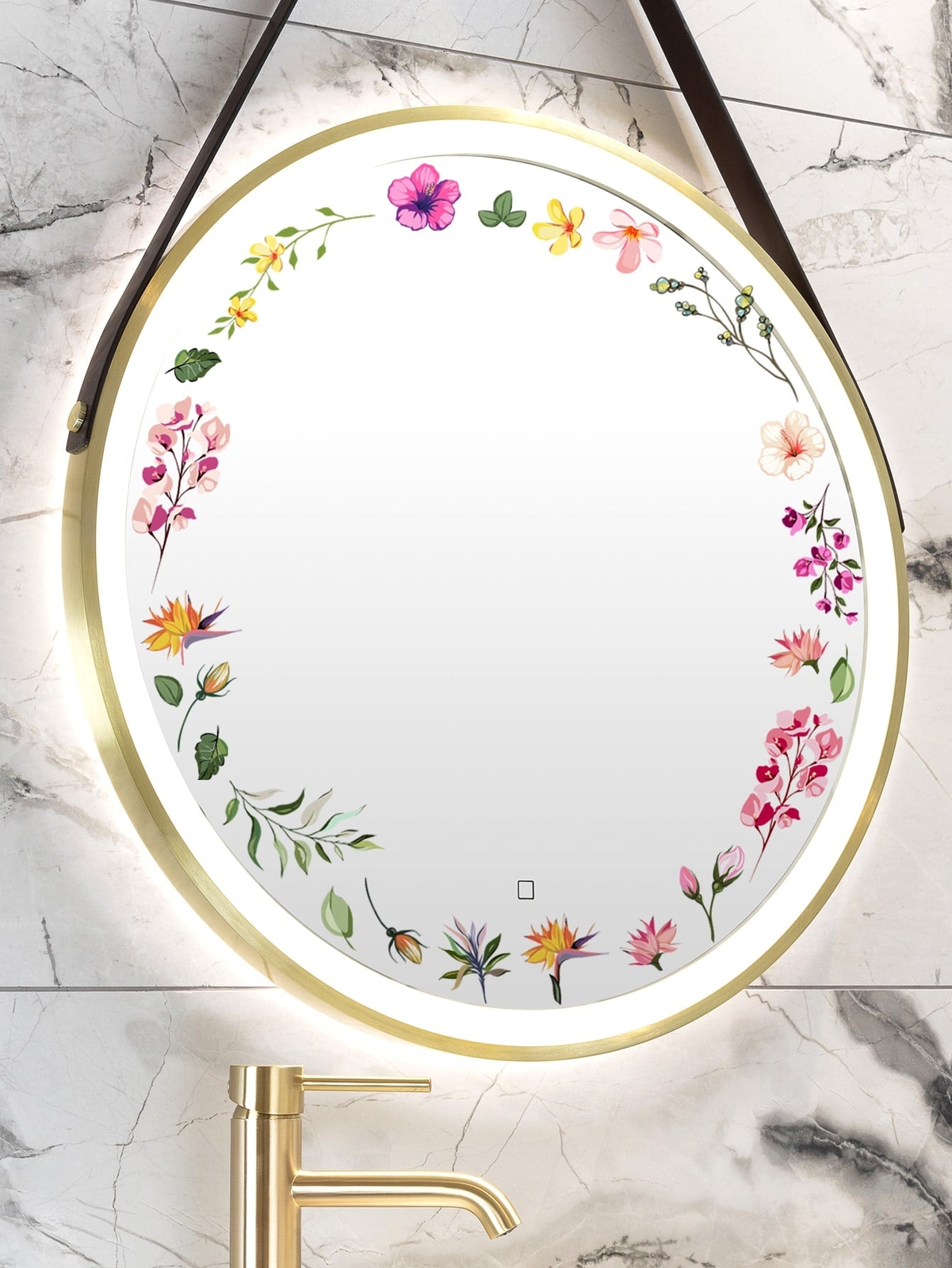 Flower Pattern Wall Sticker Removable DIY Wall Art Decor Decals Murals for Home