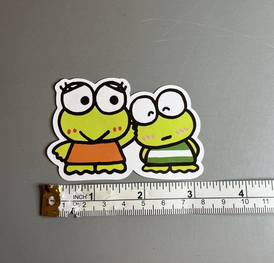 Keroppi Sanrio Sticker Cute Kawaii Frogs iPhone Android Laptop Tablet Bottle