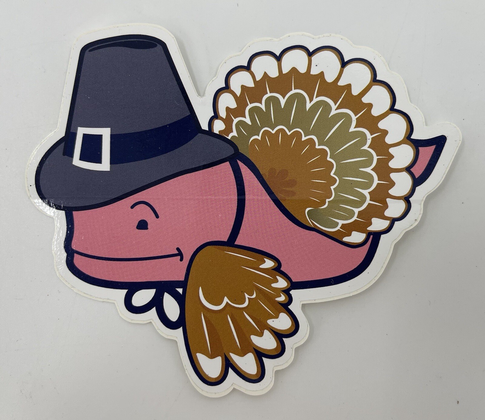 Vineyard Vines Thanksgiving Turkey Holiday Whale Sticker Laptop / Car Decal NWT