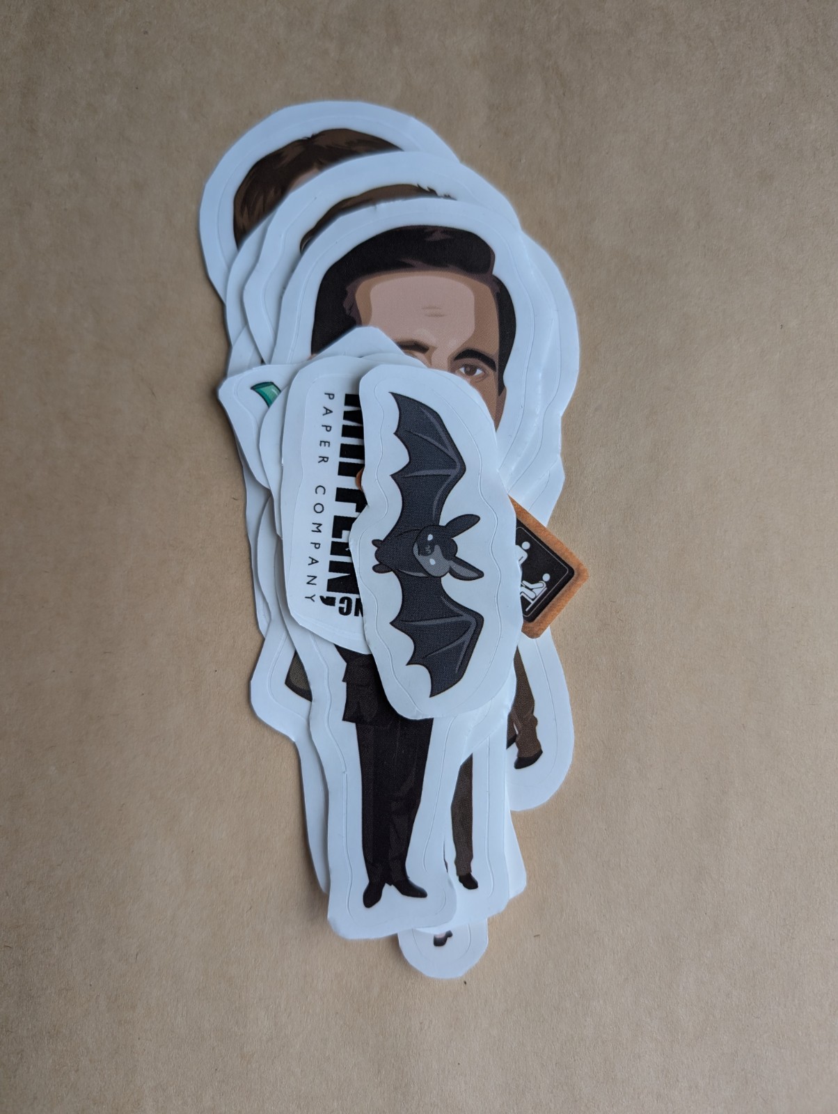 The Office Dunder Mifflin Stickers Wall Decals Set April Fool's Fun Nostalgia 📎