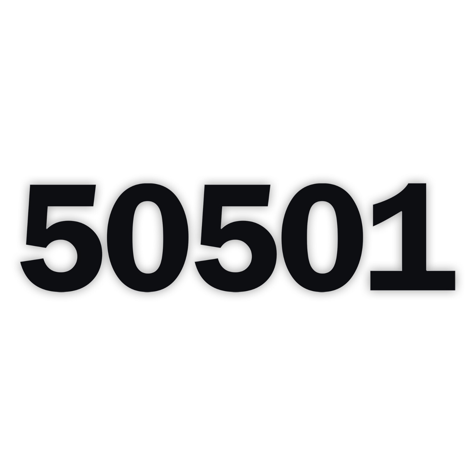 50501 Vinyl Decal V3 Protest Sticker Grassroots Movement Symbol Car Laptop Wall