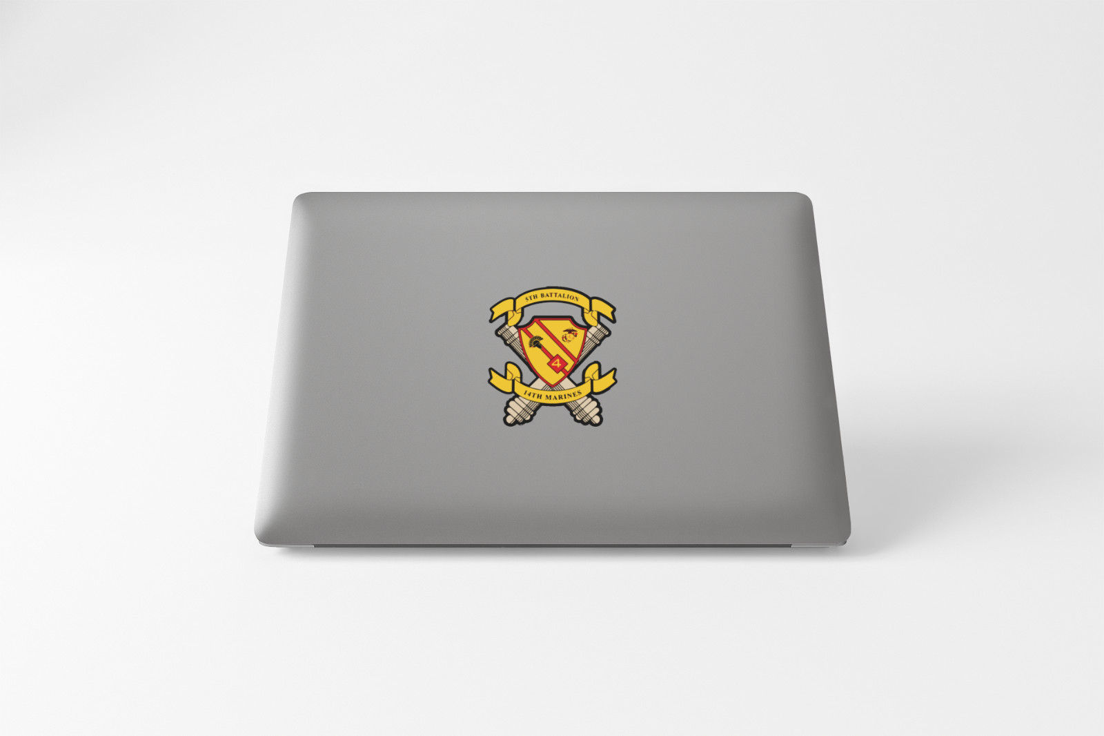 US Marine Corps Badge Sticker 5th Battalion 14th Marines Sharphunter