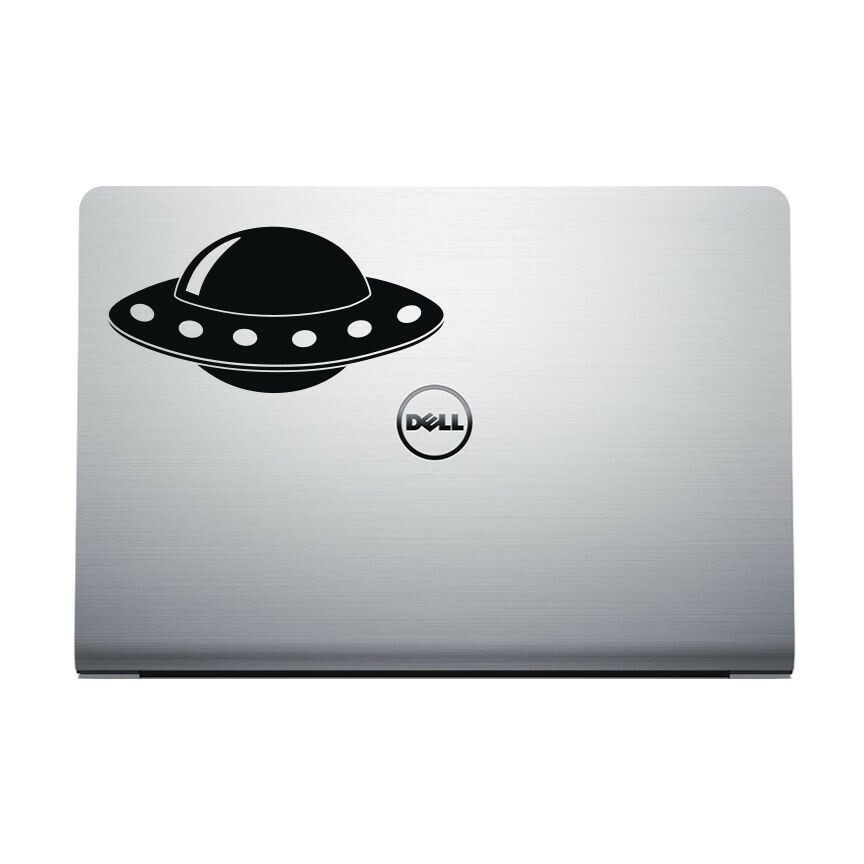 ALIEN SPACESHIP Vinyl Decal. Car Window Sticker