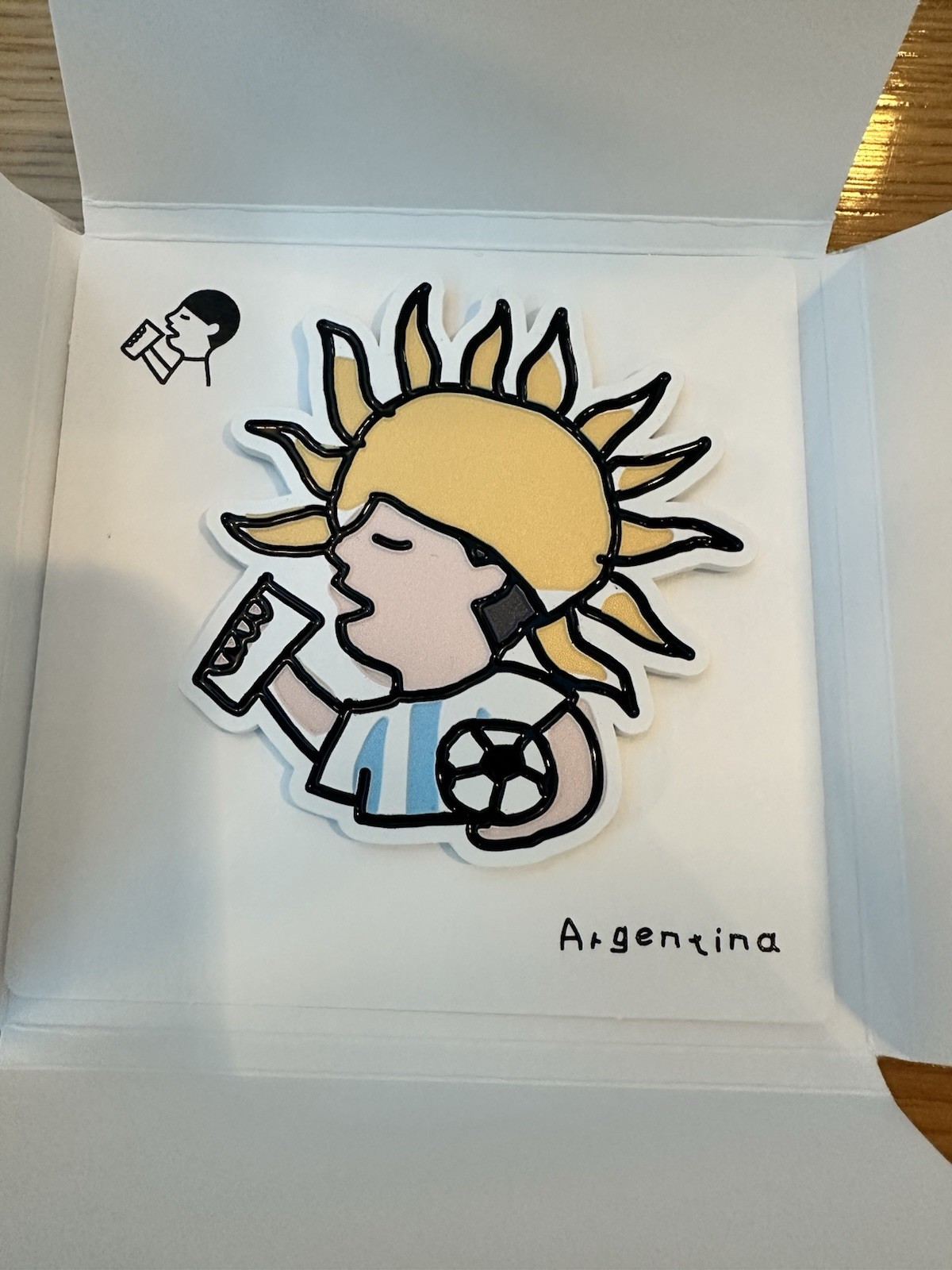 FIFA World Cup Argentina HeyTea Magnet