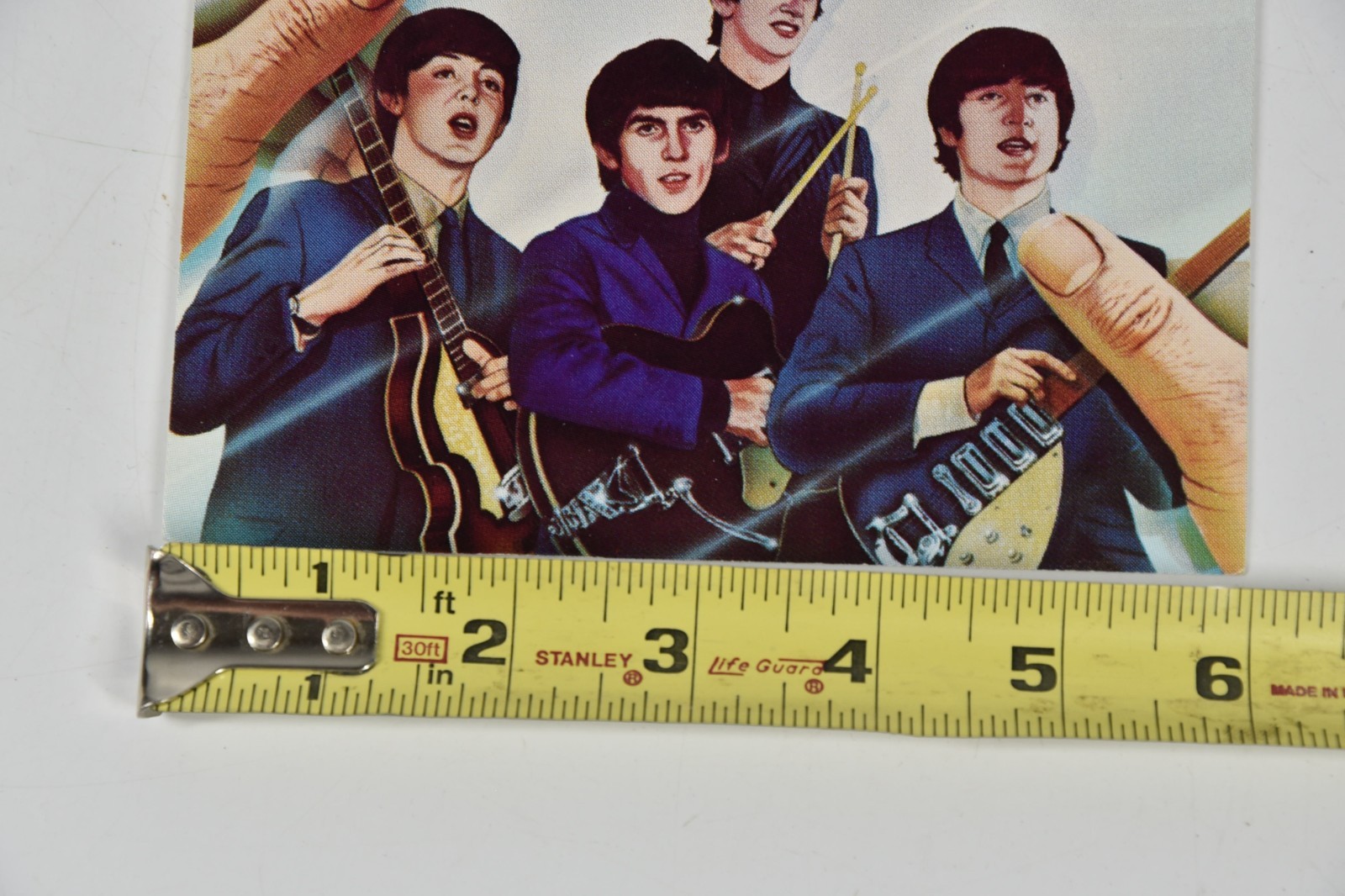 Vintage The Beatles Rock 'n' Roll Album Art 6" Art Print 45 Record Paper ONLY