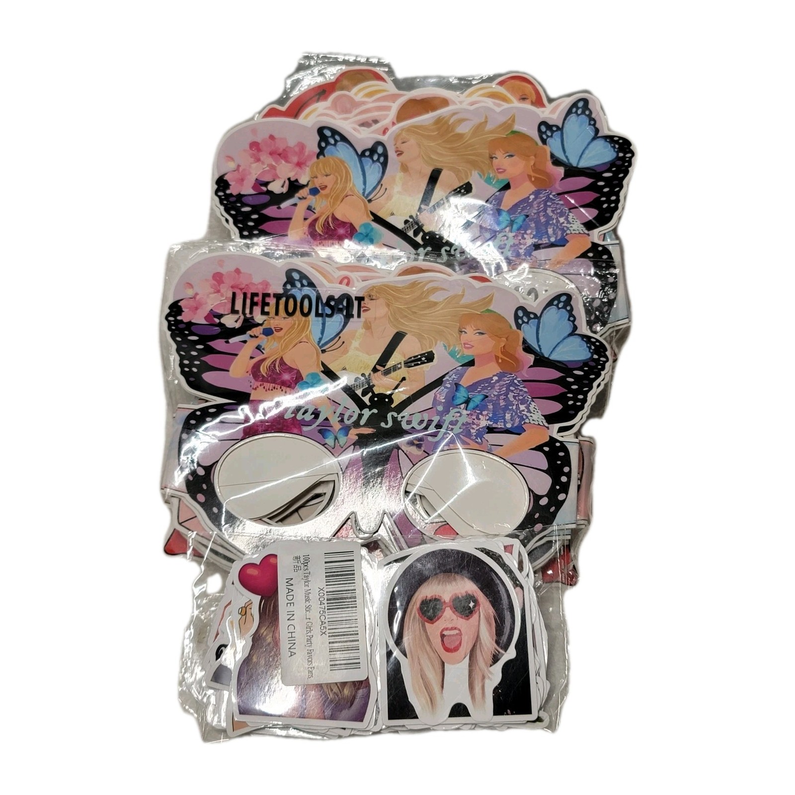 Taylor Swift Stickers And Party Photo Glasses Party Favors Music