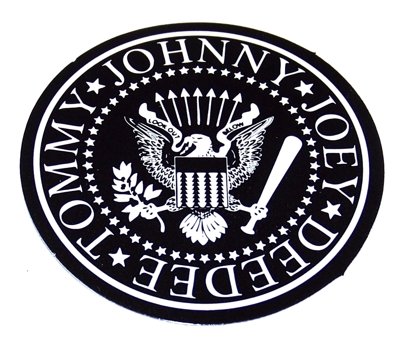 RAMONES – Logo Cut Sticker Decal Band Music Metal Rock Punk – The Ramones