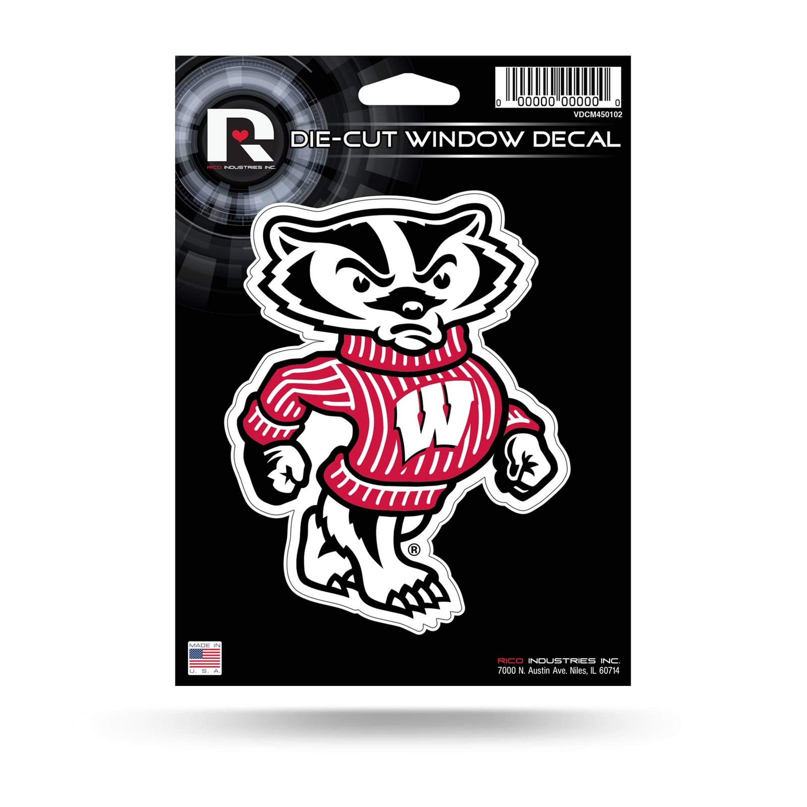 Team Color Vinyl Decal 5×7 Inches Die Cut Weather Resistant Officially Licensed