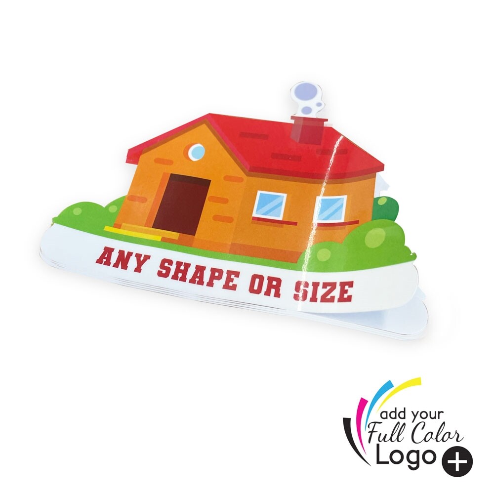 Square / Rectangle Custom Printed Stickers Labels Full Color Stickers & Labels