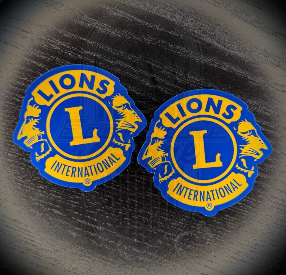 X2 Lions Club International 3” Sticker Decal NEW Waterproof “We Serve” USA